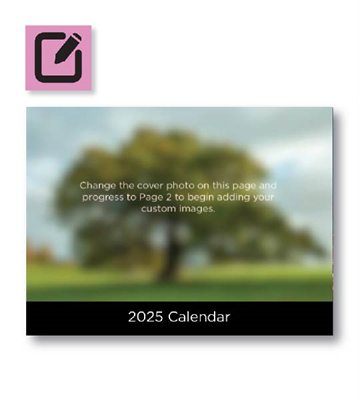 Custom Calendar - Custom Image Upload 13 Month - 11.75" x 8.75"