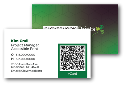 Clovernook Demo Card