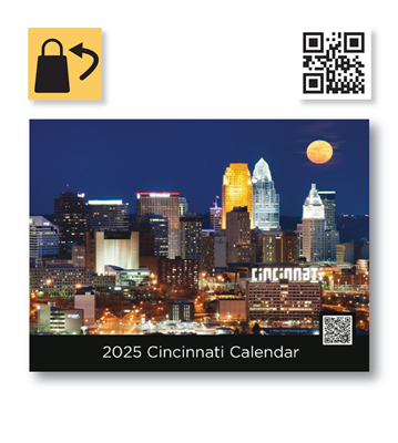 Ready to Buy Calendar - Cincinnati 13 Month - 11.75" x 8.75"